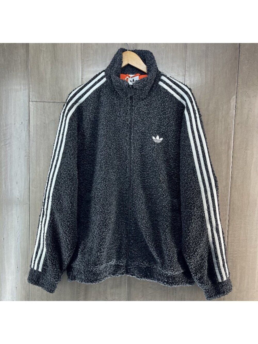 adidas Originals Men's Boucle Firebird Track Top Full Zip Black Large KS5275
